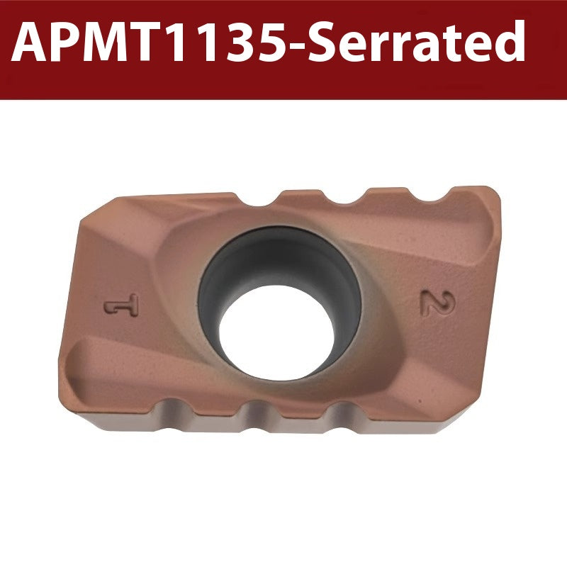 6010 Corn Milling Blade APKT1504 Quadratic Inserts SPMT120408-PM Chamfering Grain Steel/Iron General Purpose Shandong Denso Pricision Tools Co.,Ltd.